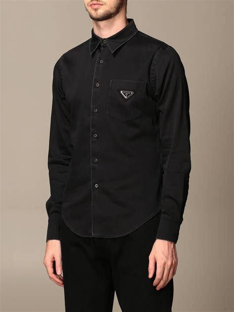 prada mens shirt size|Prada cettire men's shirt.